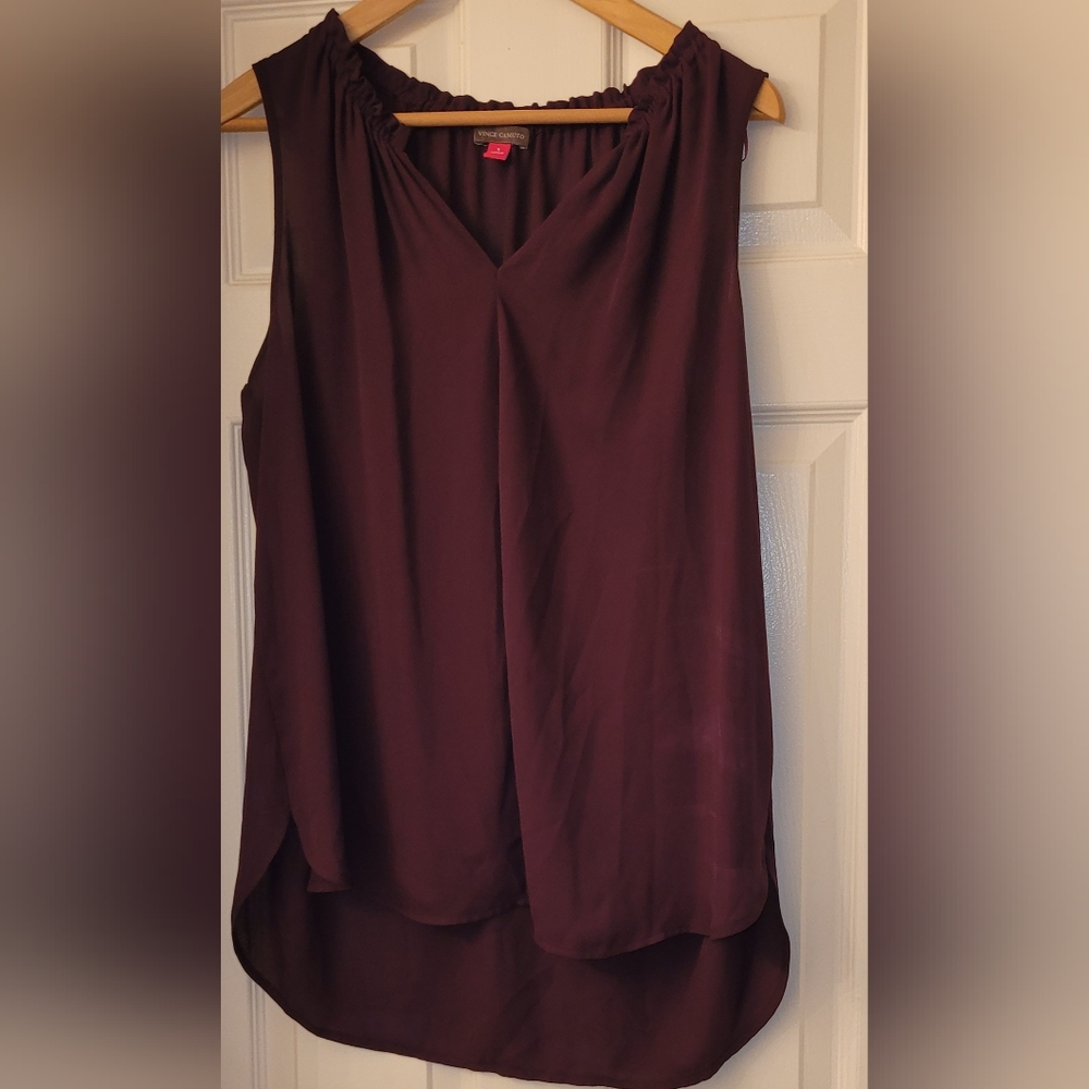 Vince Camuto Eggplant blouse